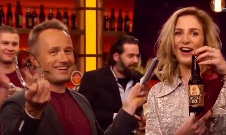 Weizenbock van DAVO wint verkiezing // Screenshot Youtube